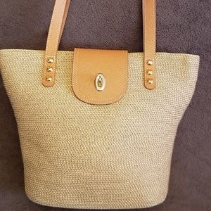 Eric Javitz New York Tan & Brown Woven Squishee To